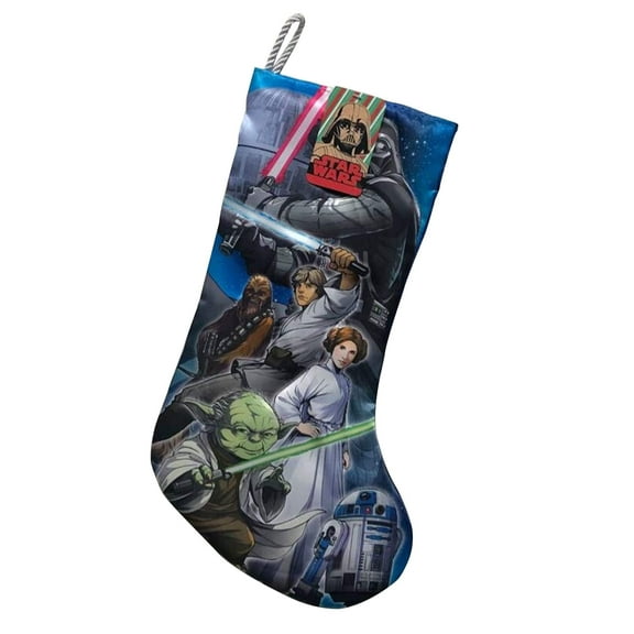 Star Wars Classic Trilogy Printed Christmas Stocking