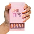 thumbnail image 3 of Chillhouse Chill Tips Press On Nails, Babs on the Beach, Oval Style, 30 Count, 3 of 13
