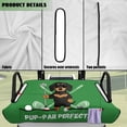 thumbnail image 6 of Yuyamidu Funny Dachshund Golf Cart Seat Covers Golf Print Club Car Seat Covers for Golf Carts for 2-Person Seats Heavy Duty Sun Resistant Accessories Protect Your Golf Cart, Green, 6 of 7