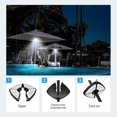 thumbnail image 2 of Rechargeable Parasol Light, 32 Led Parasol Light With 2 Brightness Modes, Adjustable Elastic Clamp For Garden Umbrella, 2 of 5