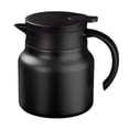 thumbnail image 2 of Taza de con aismiento Taza vientre para viajes Botel de agua térmica Botel de agua para bebidas calientes y frías Camping en hogar negro perfecl Tazas de taza de café aisladas, 2 of 8