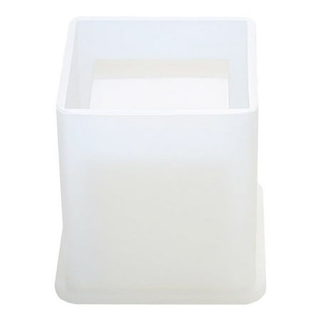 

Silicone Mold Silicone Square Shape Mold DIY Crystal Epoxy Mold Fondant Cake Mold for Pen Pot Making Baking
