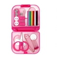 thumbnail image 1 of Sewing Kits Box Mini Needle Threads Buttons Scissor Thimble Portable Home, 1 of 6