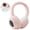 Pink, variant on BotaniNest Bluetooth Earphones Unisex Foldable Winter Plus Velvet Warm Ear Warmer Wireless Music Bluetooth Headset Microphone