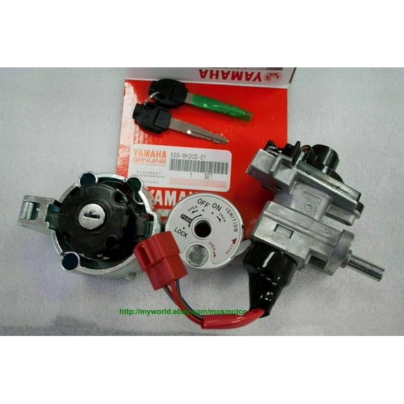 Genuine 32S-WH203-03-00 KEY SET Ignition Switch for Yamaha Zuma 125 2009-2015