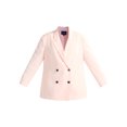 thumbnail image 2 of Scoop Women's and Women's Plus Crepe Slouchy Double Breasted Blazer, Sizes XS-4X, 2 of 5
