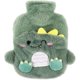 thumbnail image 1 of Premium Natural Rubber Thermos Bottle 400ml Cute Fluffy Dinosaur Pattern with Novelty Plush Super Soft Lid, 1 of 5