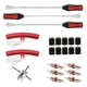 thumbnail image 5 of Palancas de cuchara para neumáticos,Palancas de cuchara para neumáticos de 14,5 pulgadas Herramientas para cambiar neumáticos,Juego de cucharas para neumáticos,herramienta para válvulas,6, 5 of 8