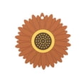 thumbnail image 1 of Sunflower Hot Pot Holder Pan Pad Cup Coaster Silicone Table Mat Heat Resistant, 1 of 11