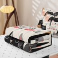thumbnail image 5 of Manfei Cute Cat Zipper Queen Comforter Set with Fitted Sheet and 2 Pillowcases, Cartoon Stripes Kitten Zipper Bedding Set, Neutral, Reversible, 4-Piece, 5 of 7