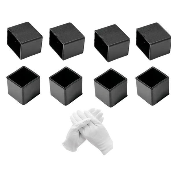8 piezas de reparación de cubiertas de barras transversales para portaequipajes de coche, tapas de extremo de alto rendimiento 4cmx2cm