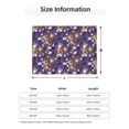 thumbnail image 5 of Naloa Bowling Game Flannel Blankets - Thick and Warm Blanket for Winter, Soft Fuzzy Plush King Blanket for All Seasons60"x50", 5 of 6
