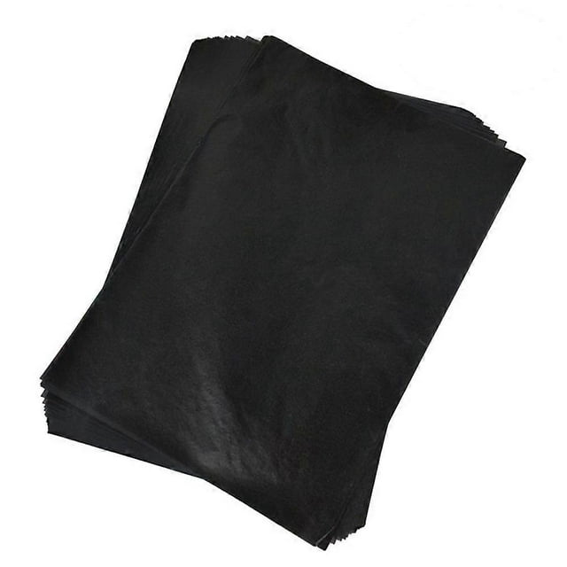 Graphite Tracing Paper for Writing 75 Sheets Black Color