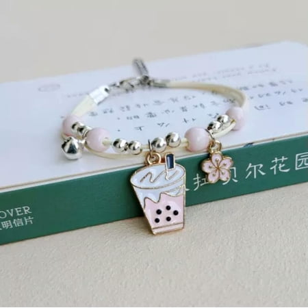 MATROOY 2024 Fashion Flower Animal Bracelet Adjustable Bangle Elegant Women Jewelry Gift-Milky Tea
