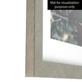 thumbnail image 5 of ArtToFrames 26x32 inch Classic Silver Picture Frame, Gray MDF Poster Frame (4499), 5 of 8
