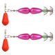 thumbnail image 2 of 2 cebos de pesca con jigging de calamar y anzuelos de pulpo con múltiples agujas Violeta ligera, 2 of 9