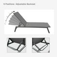 thumbnail image 6 of Chaise Lounge Chairs for Outside Outdoor Lounge Chairs Set of 2, All Weather Adjustable Lounge Chair with Cushion for Poolside Backyard Deck Porch Garden, Flower, 6 of 7