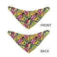 thumbnail image 3 of Naloa Colrful Tropical Leaves Dog Bandana Large and Small-Dog Scarf Bib Handkerchief Accessories for Dogs and Cats(S-L)-Medium, 3 of 5