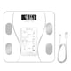 thumbnail image 3 of Riwesomey Báscula inteligente para baño con Bluetooth, de grasa corporal, báscula de peso Digital, aplicación inalámbrica, equilibrio de Medidores de medidas dimensionales Blanco Cobrar, 3 of 6