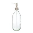 thumbnail image 3 of RAIL19 Vintage Inspired Glass Soap Dispenser w/ Chrome Rustic Pump, 3 of 4