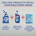 Lysol Lime & Rust Remover, Stain Removal Line, Hard Water Toilet Bowl Cleaner, 10X Cleaning