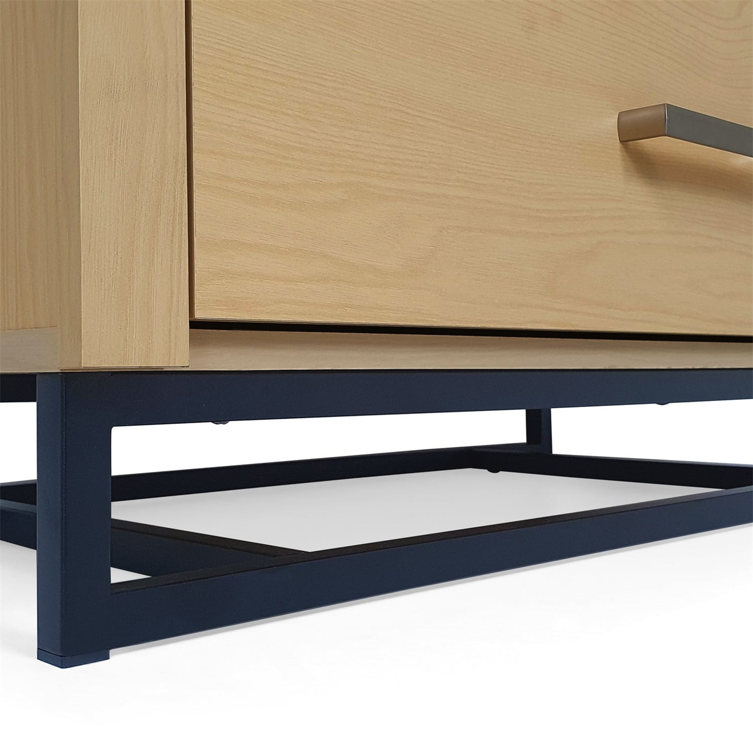 Kadyn 4 Drawer Dresser, Drawers Nightstand for Bedroom, Modern Dresser for Living Room, Natural and Black Kadyn 4 Drawer Dresser, Drawers Nightstand for Bedroom, Modern Dresser for Living Room, Natural and Black