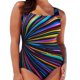 thumbnail image 1 of One Piece Tummy Control U Neck Backless Swimsuits Bathing Suit Swimwear Beachwear for Women 3XL, 1 of 4