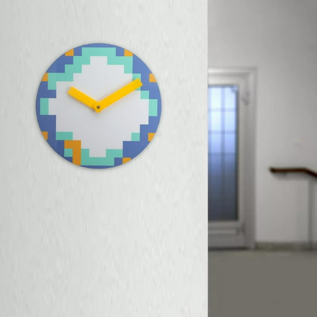 Reloj de pared, decorativo, elegante, sencillo, silencioso, moderno reloj de arte ornamental para estudio, comedor, decoración de estudio en casa.