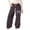 Brown, variant on lnmuld Girls Hand Drawn Flowing Ribbon Bow Print Wide Leg Sweatpants Solid Fabric Elastic Waist Dual Side Pockets Soft Knit Girly Casual Trousers Color:Hot Pink,Size:11-12 Years