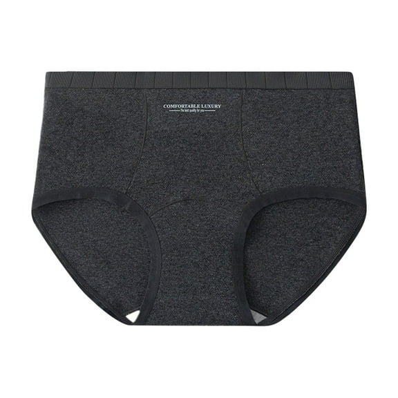 Women's Extended Crotch Soft Glutinous Mid To High Waisted Belly Tucking Panties