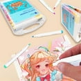 thumbnail image 6 of Acrylic Paint Pens Set,24 Colors Acrylic Markers Kits for 2mm Painting,Quick Dry Acrylic Paint Markers for Wood,Canvas,Stone,Rock Painting,Glass,Ceramic Surfaces,DIY Crafts Making Art Supplies, 6 of 6