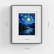 HUESSEN 13.3 E-Ink/ePaper Art Digital Photo Frame , White