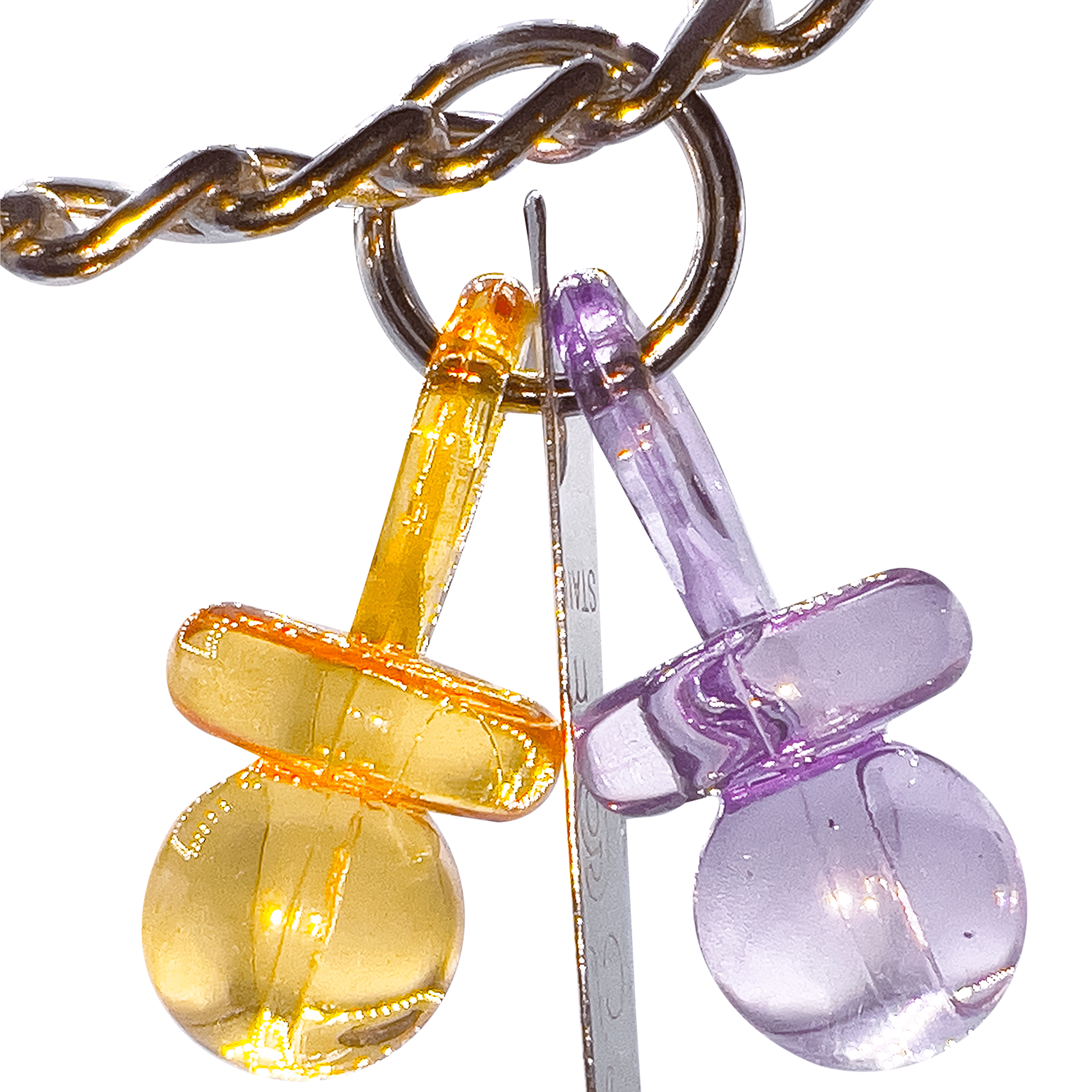 1014 Super Rattle Ringer M&M Bird Toys Noisy Stainless Steel Metal Bells
