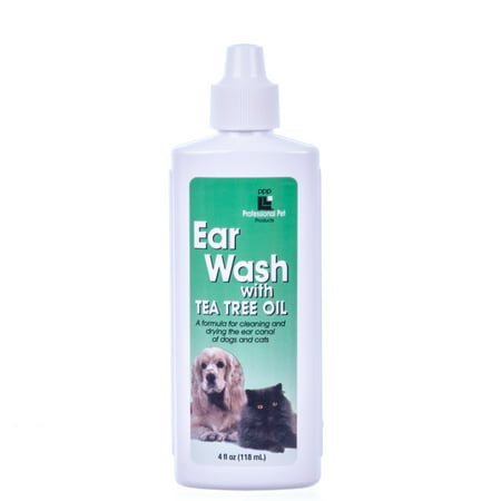 Professional Pet Products Ear Wash with Tea Tree (Best Ear Wash For Dogs)