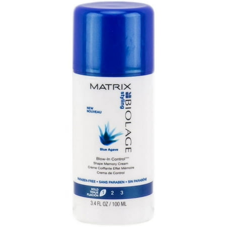 Biolage by matrix styling blue agave blow-in control shape memory cream, 3.4 fl oz
