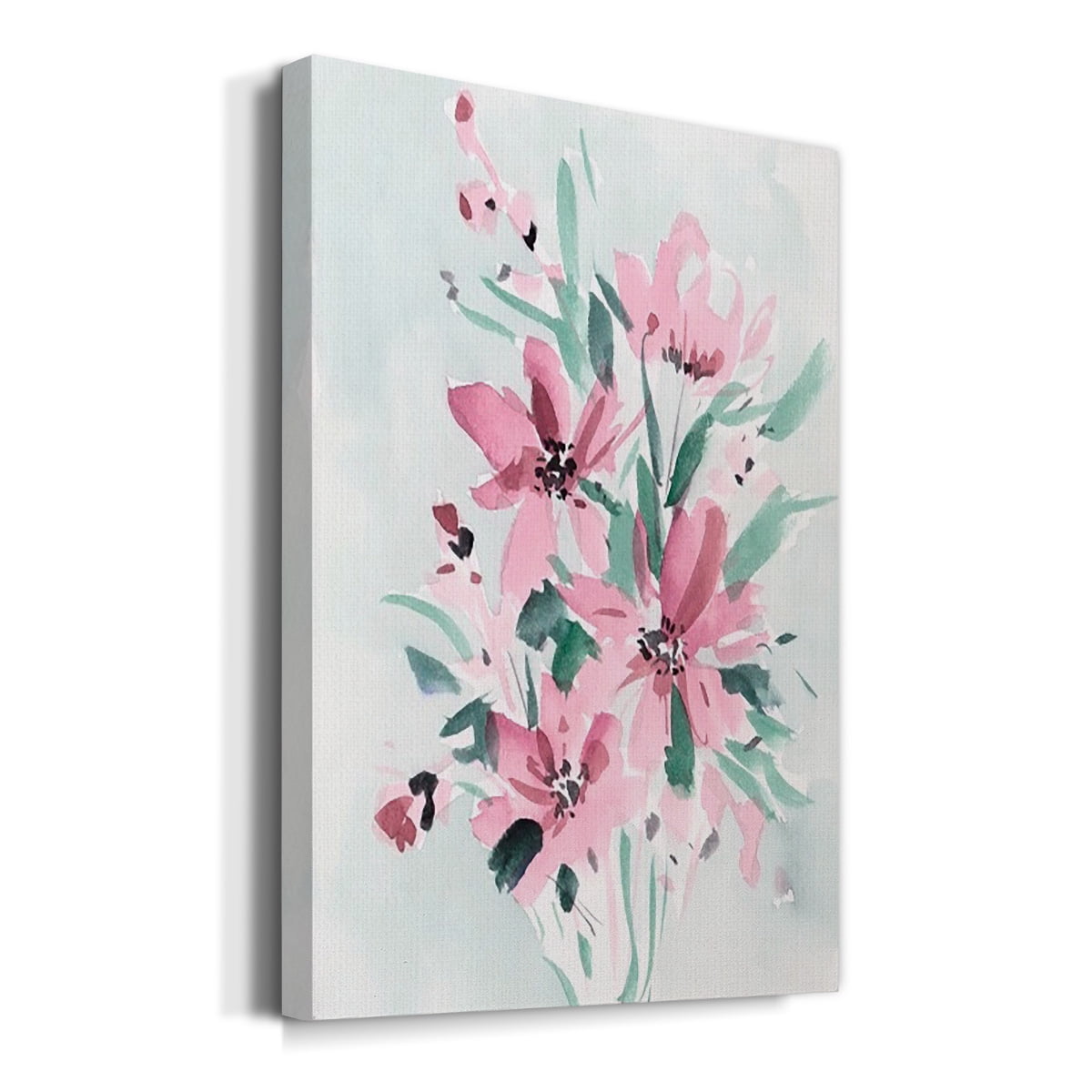 Posy Blooms I Premium Gallery Wrapped Canvas - Ready to Hang
