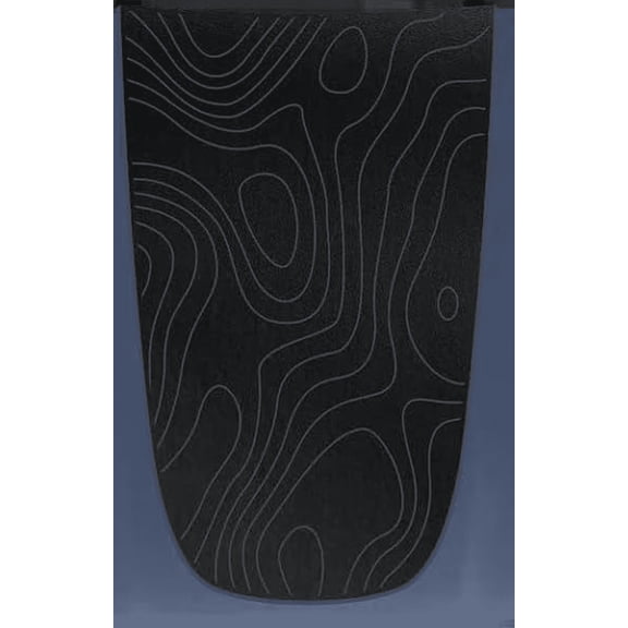 Topographic Blackout Hood Vinyl Decal Sticker Compatible with and Fits Subaru Outback Wilderness 2020-2023