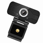 Computer HD Webcam, 1080P Webcam, Full Hd Video USB for Online Class Live Broadcast Camera