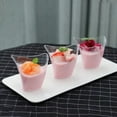 thumbnail image 6 of Disposable Plastic Dessert Cup Transparent Mousse Pudding Cup Suitable Party Wedding Christmas Halloween Yogurt Jelly Container, 6 of 9