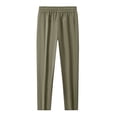 thumbnail image 2 of StSilkitty Men's Quick Dry Sweatpants Solid Color Elastic Waist Drawstring Tapered Workout Joggers Athletic Running Trousers, 2 of 8