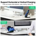 thumbnail image 2 of Wireless Charger iPhone Charging Station: 3 in 1 Charger Stand Multiple Devices for Apple - iPhone 17 16e 16 15 14 Pro Max 13 12 11 - Watch 10 9 8 7 6 5 4 3 2 SE and Ultra Series - Airpods 4 3 Pro, 2 of 9