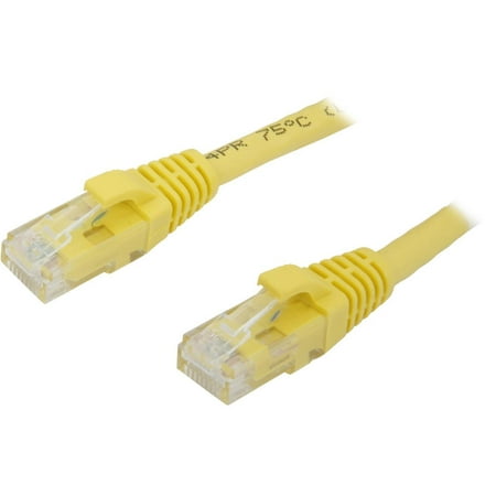 UPC: 0757120040088 | C2G 04008 Cat6 Cable – Snagless Unshielded Ethernet Network Patch Cable  Yellow (4 Feet  1.22 Meters)