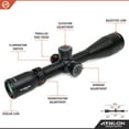 thumbnail image 5 of Athlon Optics Midas BTR Gen 2 Rifle Scope 4.5-27x 50mm Illuminated APRS4 MIL Reticle Matte Black, 5 of 6