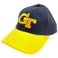 thumbnail image 2 of adidas Georgia Tech Yellow Jackets NCAA Embroidered Adjustable Navy Strap Team Hat, 2 of 4