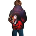thumbnail image 4 of Kakegurui-Compulsive Gambler Kids' Hoodie 3D Print Sweatshirt Soft Pullover Hooded with Big Pockets Fans Gifts for Boys or Girls Medium, 4 of 7