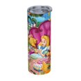thumbnail image 2 of Insulated Vacuum Coffee Mug Alice in Wonderland Stainless Steel Cup Tumbler Double Wall 20oz, 2 of 8
