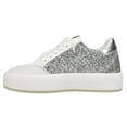 thumbnail image 3 of Vintage Havana Womens Ream Glitter Metallic Slip On Platform  Athletic Snea, 3 of 5