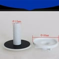 thumbnail image 2 of ifundom Soap Dish Cover White Standard Size 3 Pieces Easy to Clean Practical Bathroom Accessory, 2 of 6