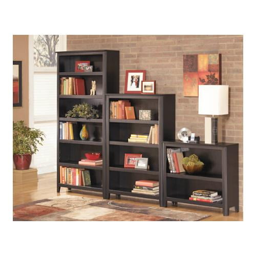 Ashley Carlyle Almost Black Large Bookcase H371-17