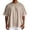 Khaki, variant on Big and Tall Shirts for Men Male Summer Pure Oversized Shirt Solid Color Large Size Short Sleeve Round Shoulder Sleeve Top T Shirts for Men Graphic Mens Tall T Mens Large Big Short 2XL
